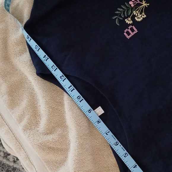 Barbour Lovell cotton Logo embroidered long sleeve navy shirt 12 top - Picture 10 of 13